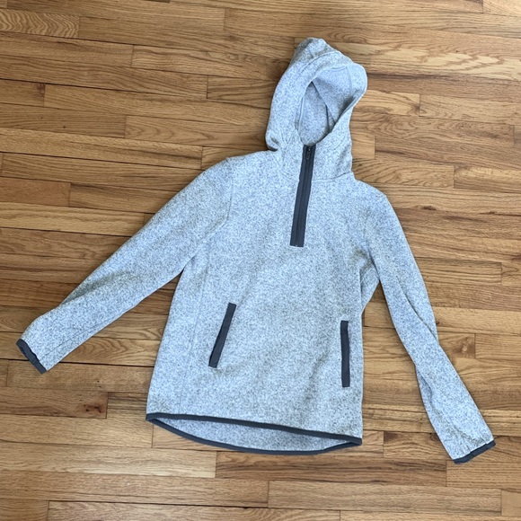 lululemon athletica Tops - Lululemon 1/4 zip fleece pullover hoodie - Size 6
